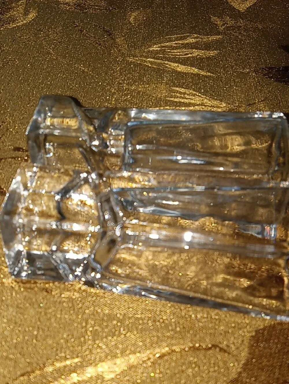 Clear Glass Joy Jolt Square Shot Glass Set - Elegant Transparent Design